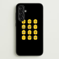 Characters - Bricks  - Bricks Phone Case for Galaxy A16