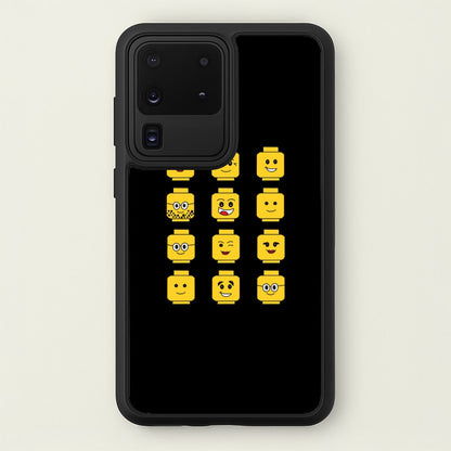 Characters - Bricks  - Bricks Phone Case for Galaxy S20 Ultra