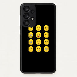 Characters - Bricks  - Bricks Phone Case for Galaxy A53
