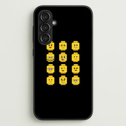 Characters - Bricks  - Bricks Phone Case for Galaxy S23FE