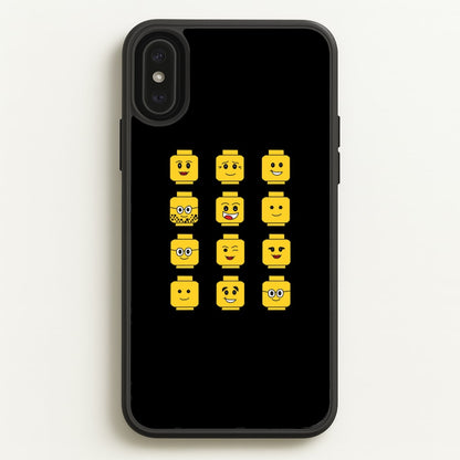 Characters - Bricks  - Bricks Phone Case for iPhone XS Max