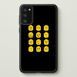 Characters - Bricks  - Bricks Phone Case for Galaxy S20FE