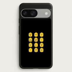 Characters - Bricks  - Bricks Phone Case for Google Pixel 9 / 9 Pro