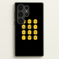 Characters - Bricks  - Bricks Phone Case for Galaxy S25 Ultra