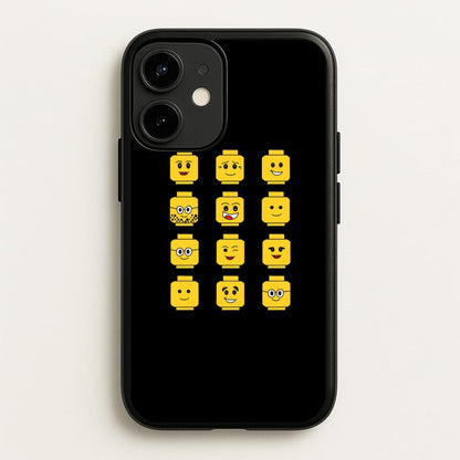 Characters - Bricks  - Bricks Phone Case for iPhone 12 / 12 Pro