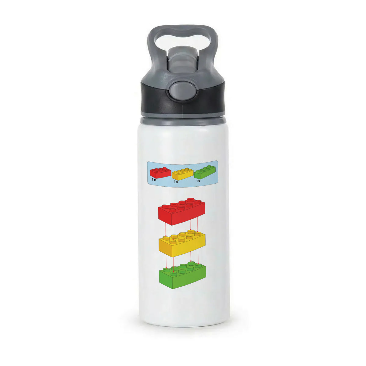 Bricks Instruction Set Active Water Bottle