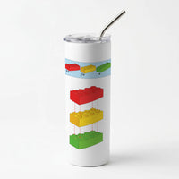Bricks Instruction Set Skinny Tumbler
