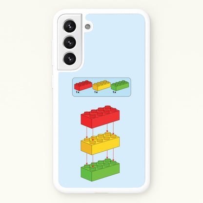 Bricks Instruction Set  - Bricks Phone Case for Galaxy S22