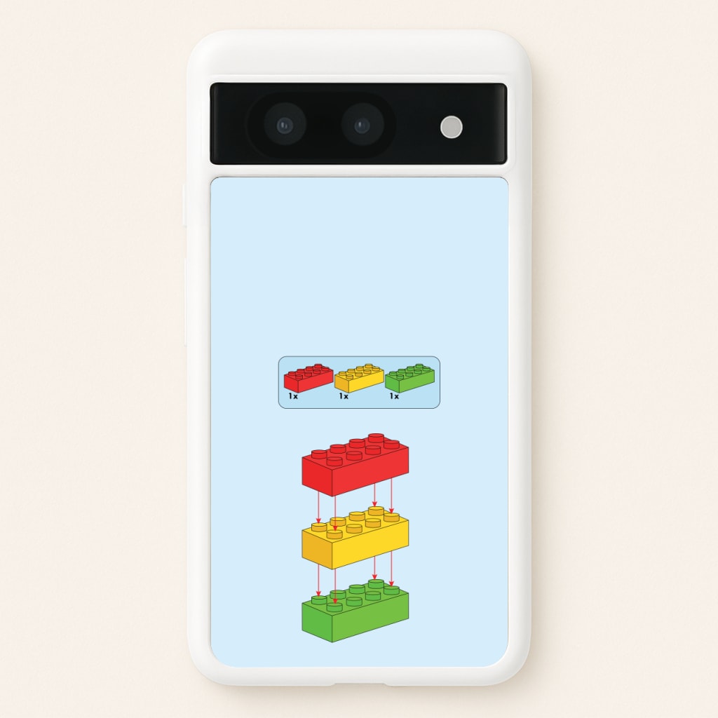 Bricks Instruction Set  - Bricks Phone Case for Google Pixel 8a