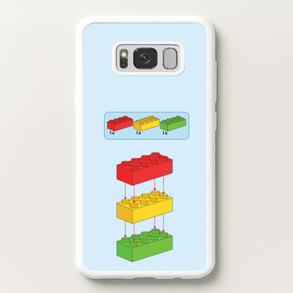Bricks Instruction Set  - Bricks Phone Case for Galaxy S8
