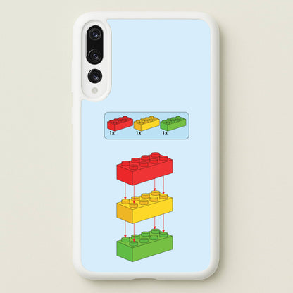 Bricks Instruction Set  - Bricks Phone Case for Huawei P20 Pro