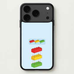 Bricks Instruction Set Phone Case for iPhone 17 Pro Max