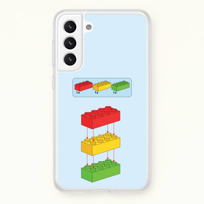 Bricks Instruction Set  - Bricks Phone Case for Galaxy S22 Plus