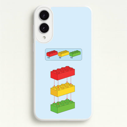 Bricks Instruction Set  - Bricks Phone Case for Galaxy S25 Edge