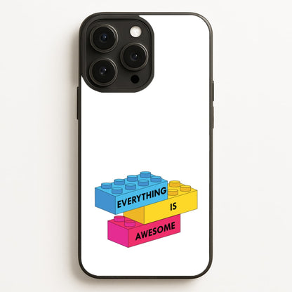 Everything Is Awesome Bricks  - Bricks Phone Case for iPhone 12 Pro Max