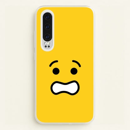 Brick Face Worried  - Bricks Phone Case for Huawei P30