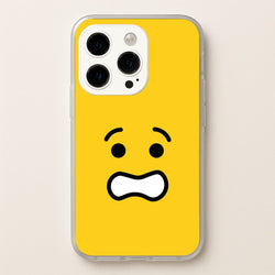 Brick Face Worried  - Bricks Phone Case for iPhone 15 Pro