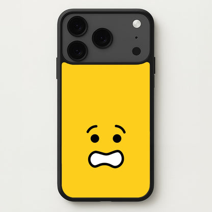 Brick Face Worried Phone Case for iPhone 17 Pro Max