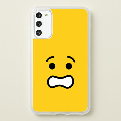 Brick Face Worried  - Bricks Phone Case for Galaxy S20