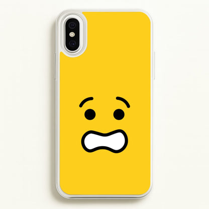 Brick Face Worried  - Bricks Phone Case for iPhone XS Max