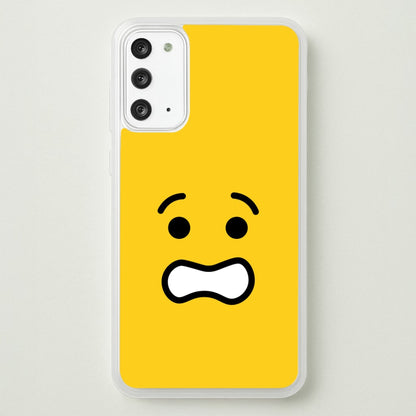 Brick Face Worried  - Bricks Phone Case for Galaxy Note 20