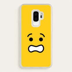 Brick Face Worried  - Bricks Phone Case for Galaxy S9 Plus