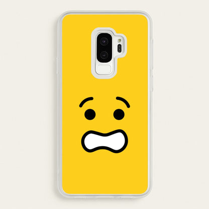 Brick Face Worried  - Bricks Phone Case for Galaxy S9 Plus