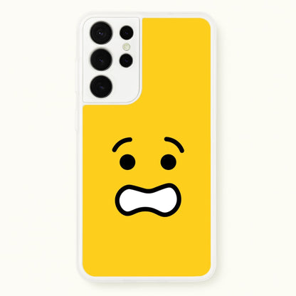 Brick Face Worried  - Bricks Phone Case for Galaxy S21 Ultra
