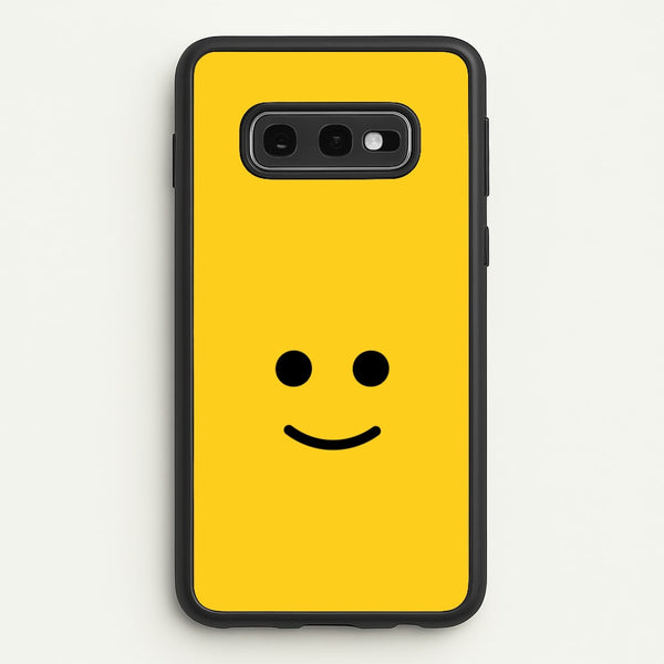 Brick Face Smile  - Bricks Phone Case for Galaxy S10e