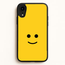 Brick Face Smile  - Bricks Phone Case for iPhone XR