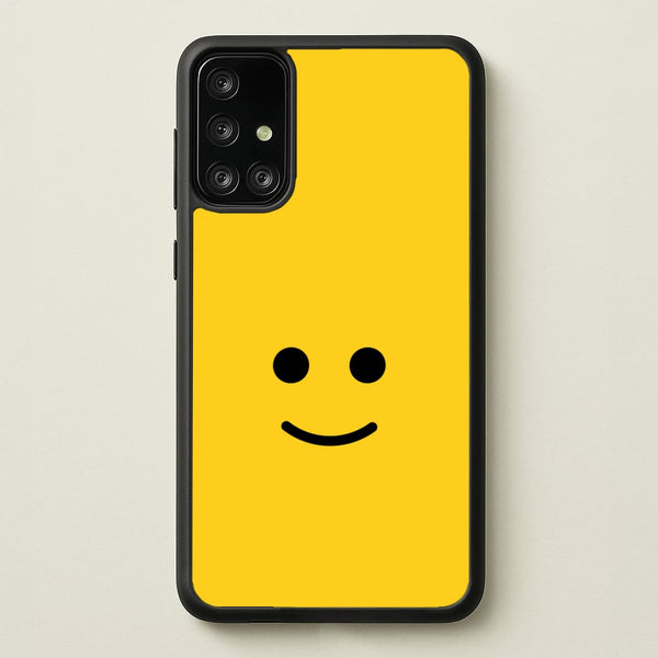 Brick Face Smile  - Bricks Phone Case for Galaxy A71
