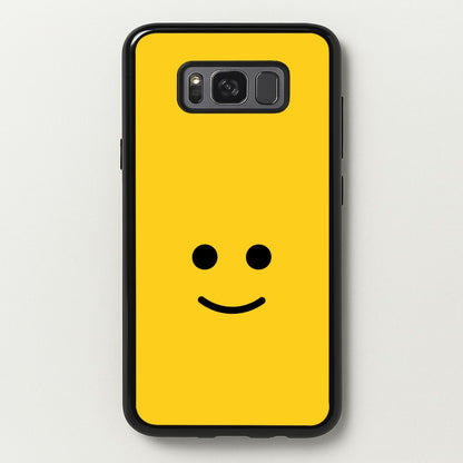 Brick Face Smile  - Bricks Phone Case for Galaxy S8 Plus