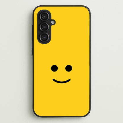 Brick Face Smile  - Bricks Phone Case for Galaxy S23FE