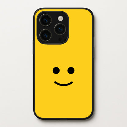Brick Face Smile  - Bricks Phone Case for iPhone 15 Pro