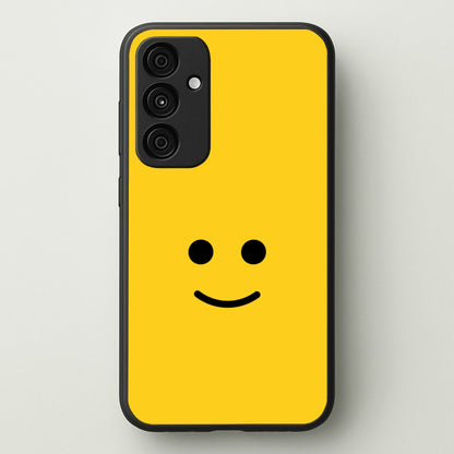 Brick Face Smile  - Bricks Phone Case for Galaxy A35