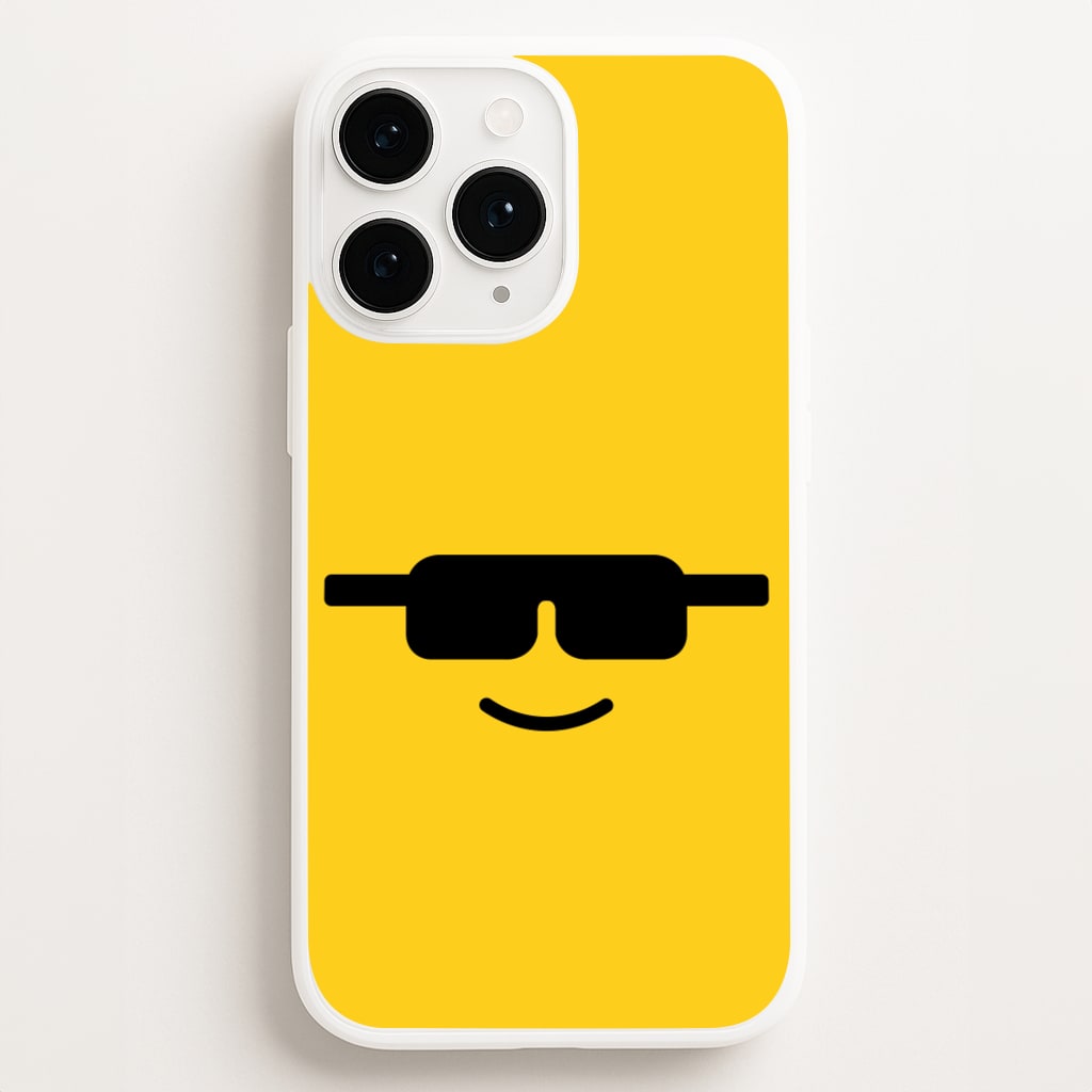 Brick Face Sunglasses Phone Case