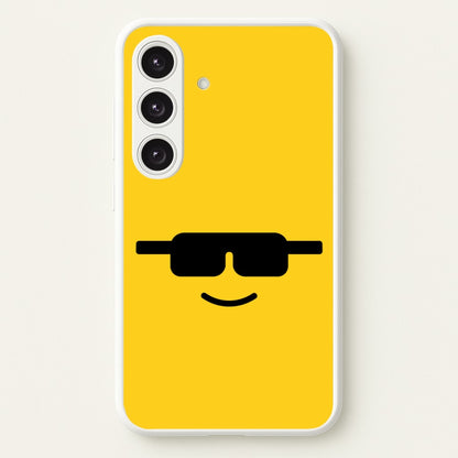 Brick Face Sunglasses  - Bricks Phone Case for Galaxy S24 Plus