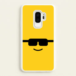 Brick Face Sunglasses  - Bricks Phone Case for Galaxy S9 Plus