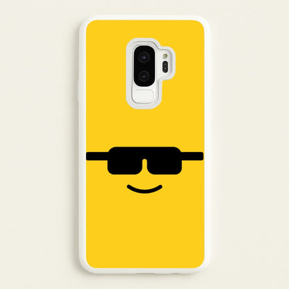 Brick Face Sunglasses  - Bricks Phone Case for Galaxy S9 Plus