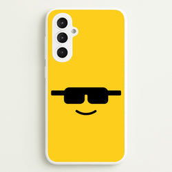 Brick Face Sunglasses  - Bricks Phone Case for Galaxy S23FE
