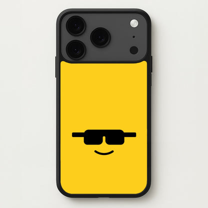 Brick Face Sunglasses Phone Case for iPhone 17 Pro Max
