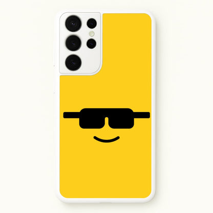 Brick Face Sunglasses  - Bricks Phone Case for Galaxy S21 Ultra