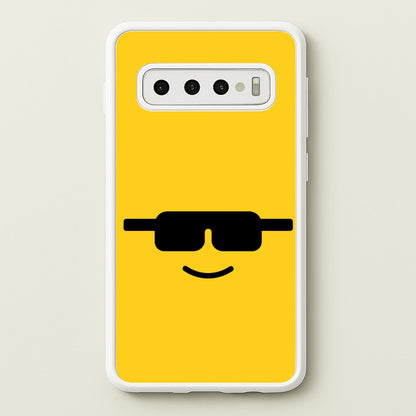 Brick Face Sunglasses  - Bricks Phone Case for Galaxy S10 Plus