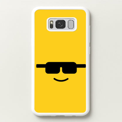 Brick Face Sunglasses  - Bricks Phone Case for Galaxy S8