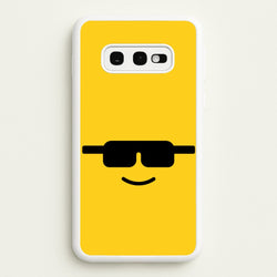 Brick Face Sunglasses  - Bricks Phone Case for Galaxy S10e