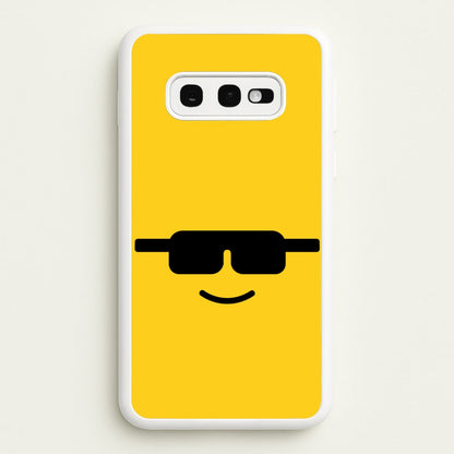 Brick Face Sunglasses  - Bricks Phone Case for Galaxy S10e
