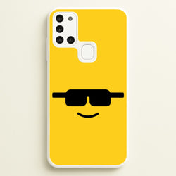 Brick Face Sunglasses  - Bricks Phone Case for Galaxy A21s
