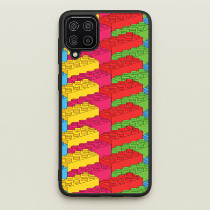 Bricks Isometric Pattern  - Bricks Phone Case for Galaxy A12
