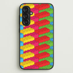 Bricks Isometric Pattern  - Bricks Phone Case for Galaxy S23FE