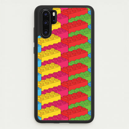 Bricks Isometric Pattern  - Bricks Phone Case for Huawei P30 Pro